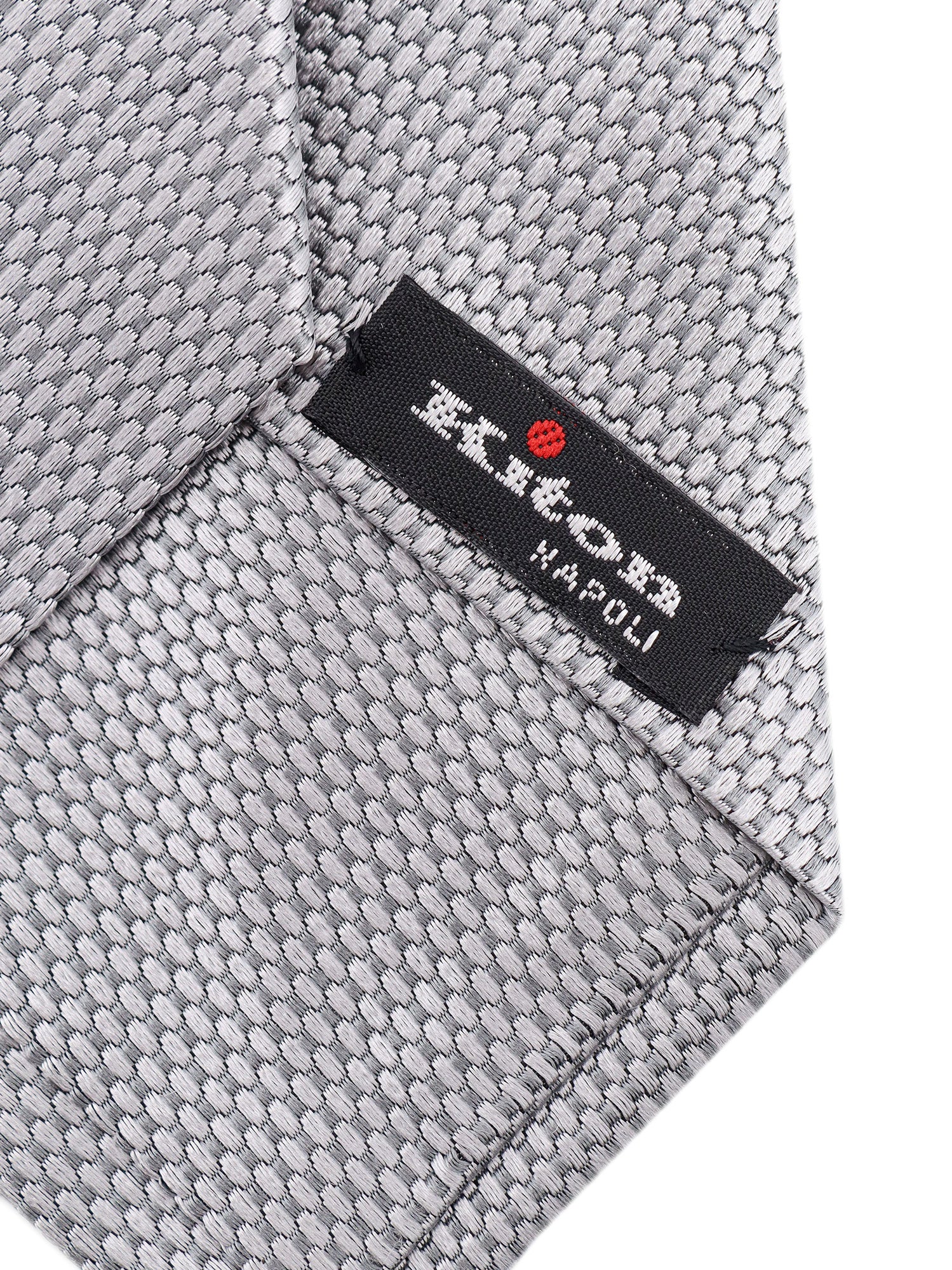 Kiton Ciro Paone Ties Grey Seta