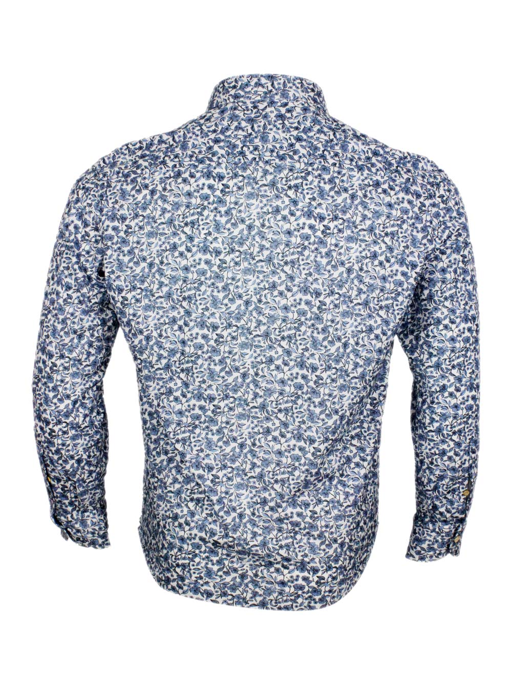 SONRISA Shirts Azzurro - Bianco 100co