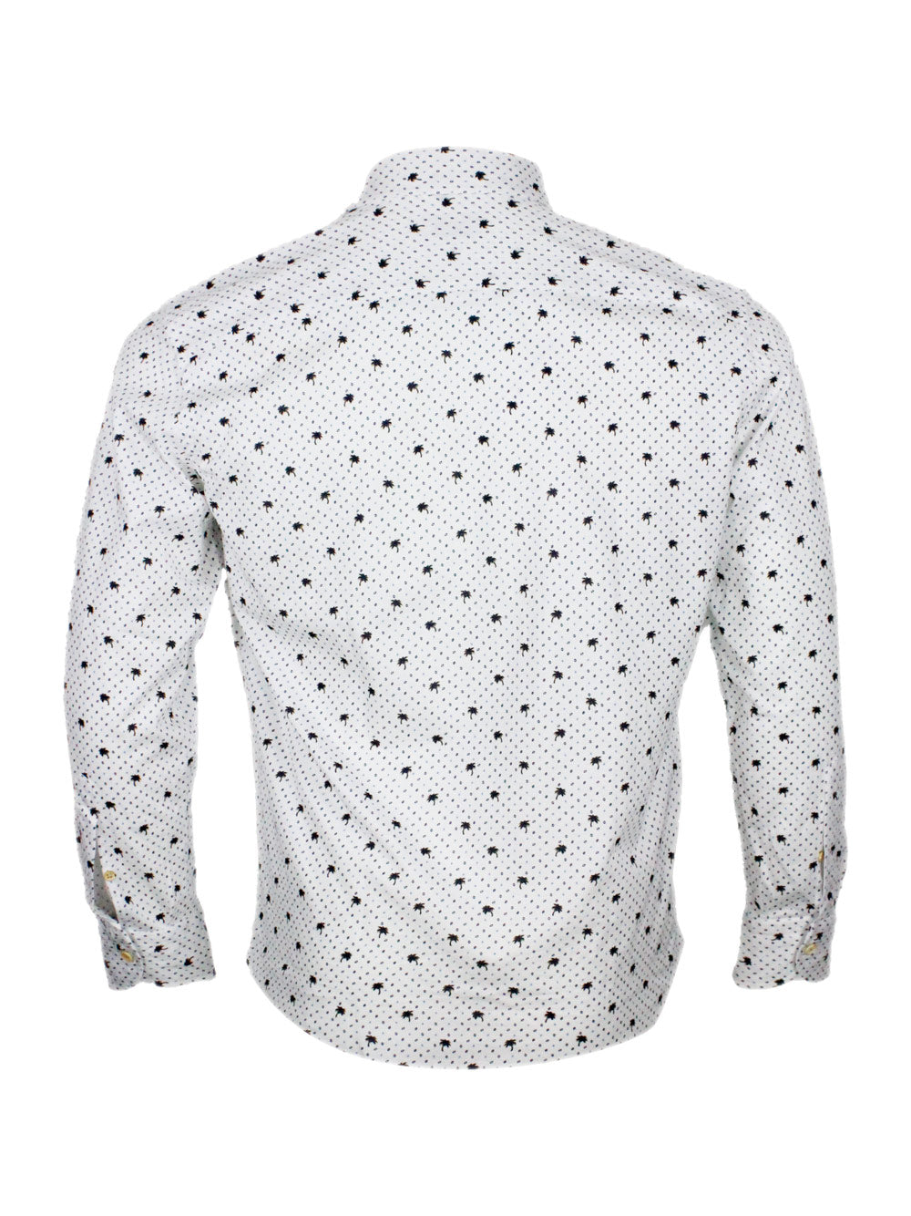 SONRISA Shirts Bianco - Blu 100co