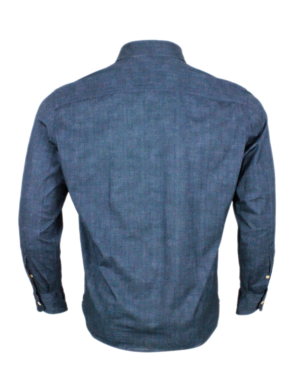 SONRISA Shirts Blu Denim Dark 100co