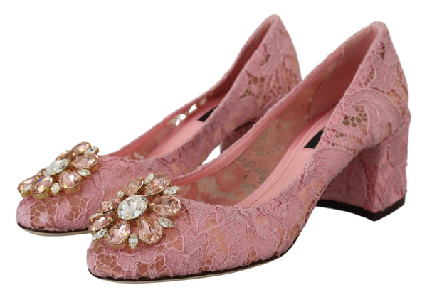 Dolce & Gabbana 22% Cotton heel in pink