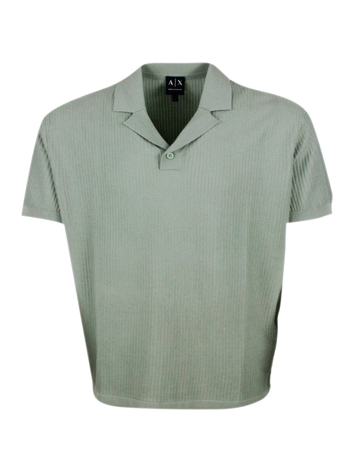ARMANI EXCHANGE T-shirts and Polos Hedge Green 100co