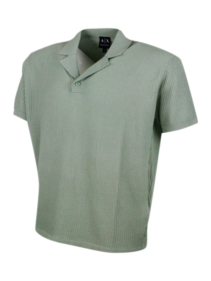 ARMANI EXCHANGE T-shirts and Polos Hedge Green 100co