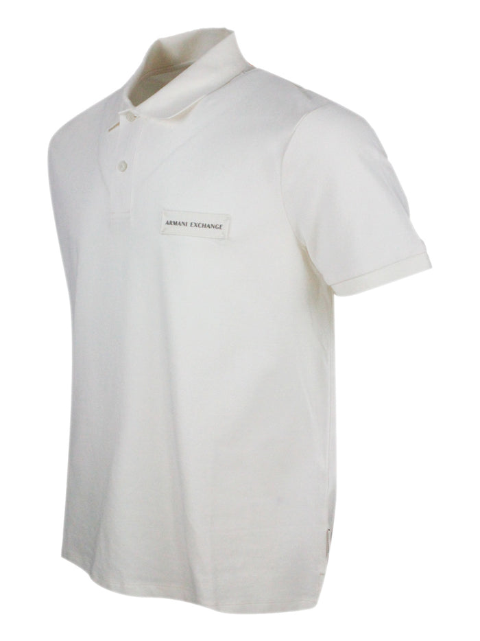 ARMANI EXCHANGE T-shirts and Polos White 100co