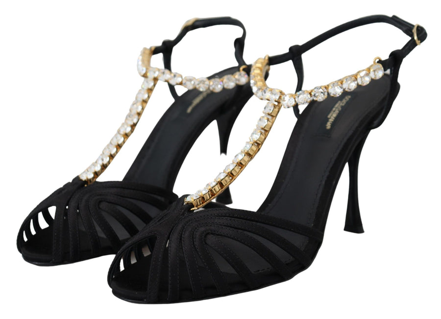 Dolce & Gabbana 30% Silk heel in black