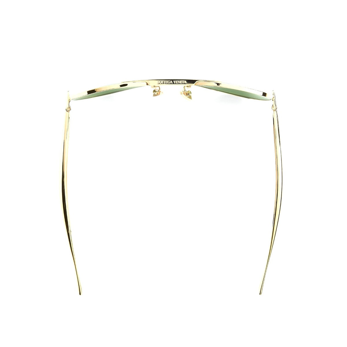 Bottega Veneta Bv1305s Linea Unapologetic Gold / Green Metallo Sunglasses