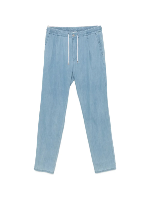 Panicale Outer: Cotton 100% trousers in blue