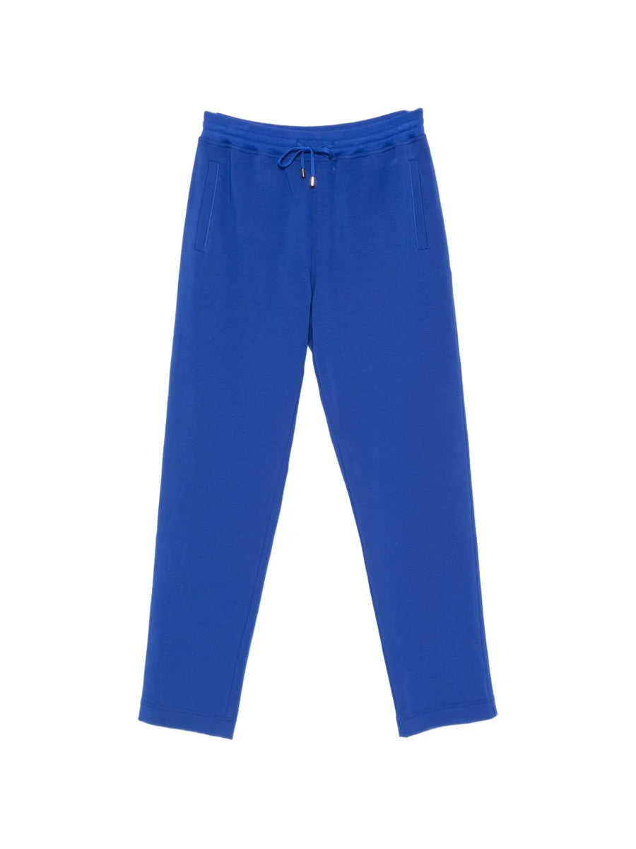 Stefano Ricci Cotton 93% joggers in blue
