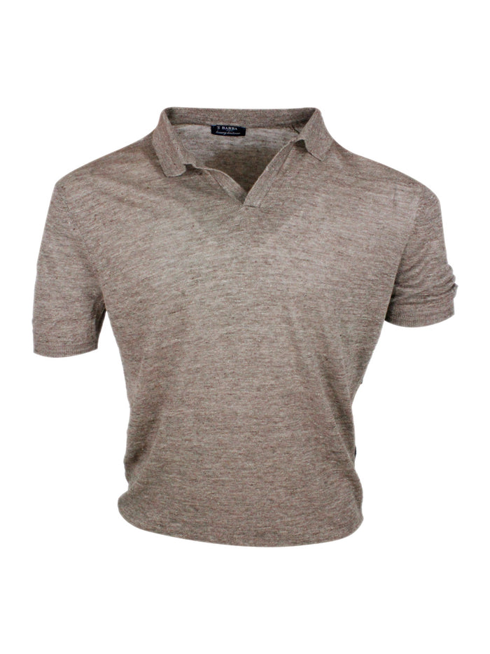 Barba Napoli T-shirts and Polos Brown 100li