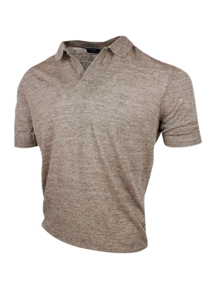 Barba Napoli T-shirts and Polos Brown 100li