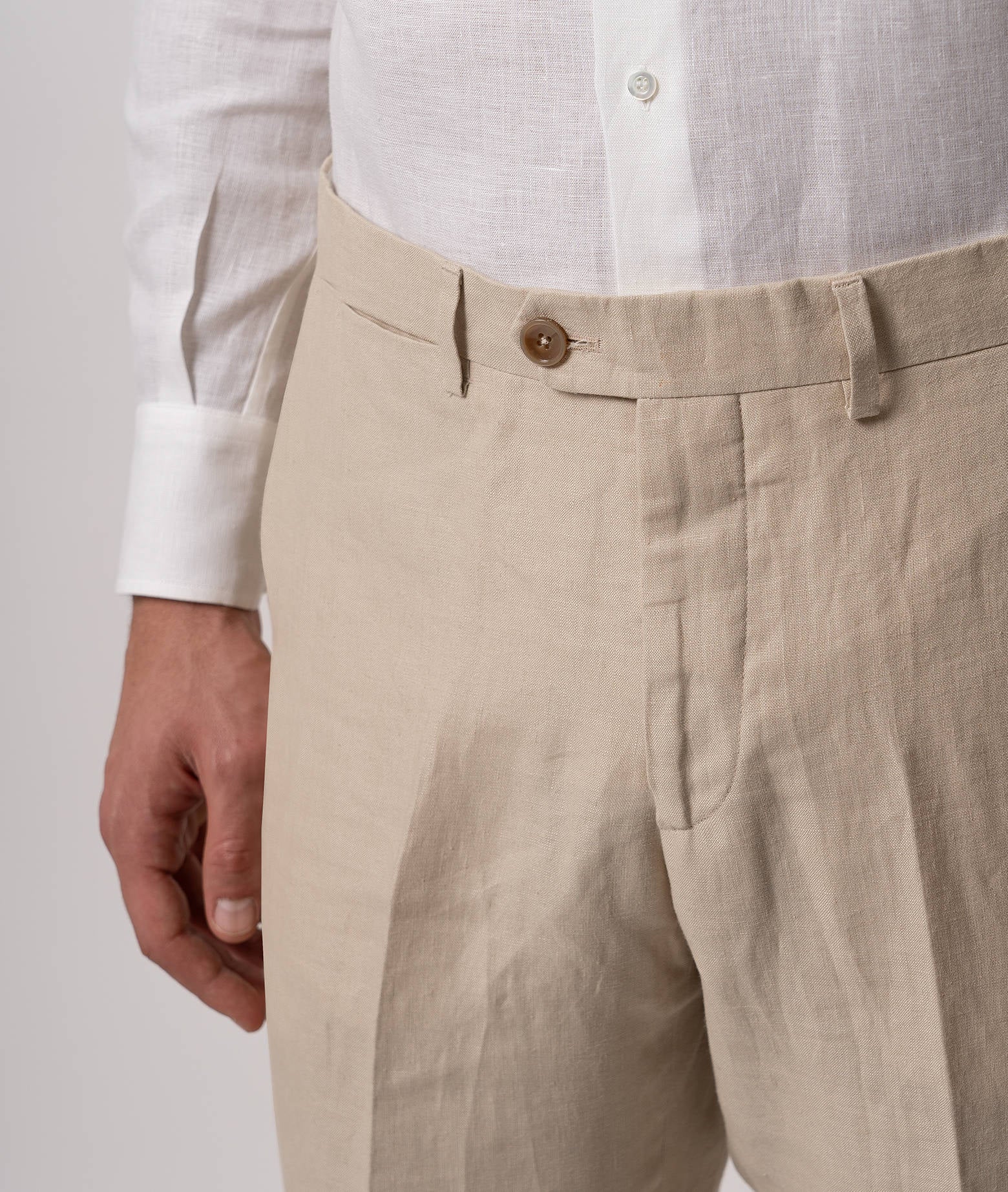 Linen Trousers Ubud Blue Sportswear