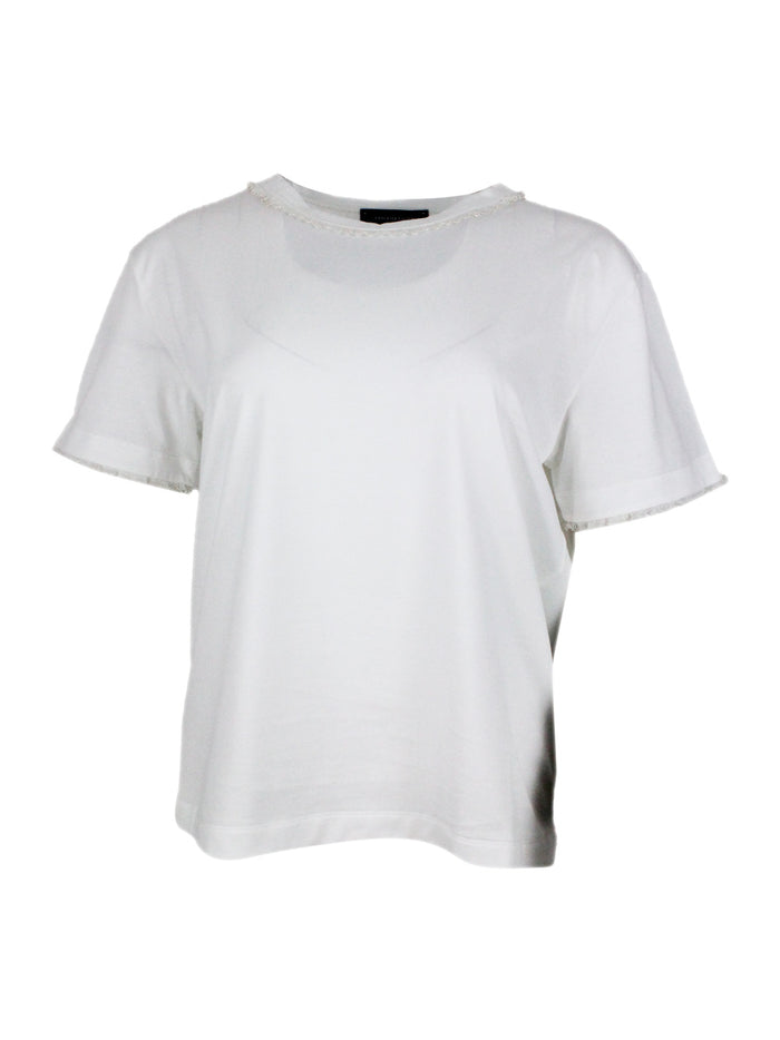 Fabiana Filippi T-shirts and Polos White 100co