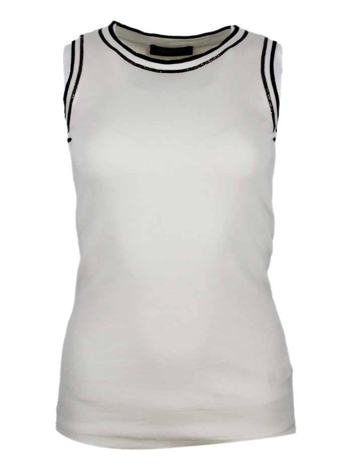 Fabiana Filippi T-shirts and Polos Cream 94co 6ea