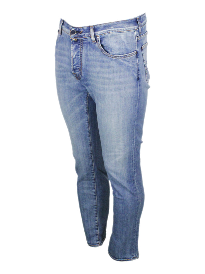 Jacob Cohen Jeans Medium Denim Blu 92co 6ea 2ea