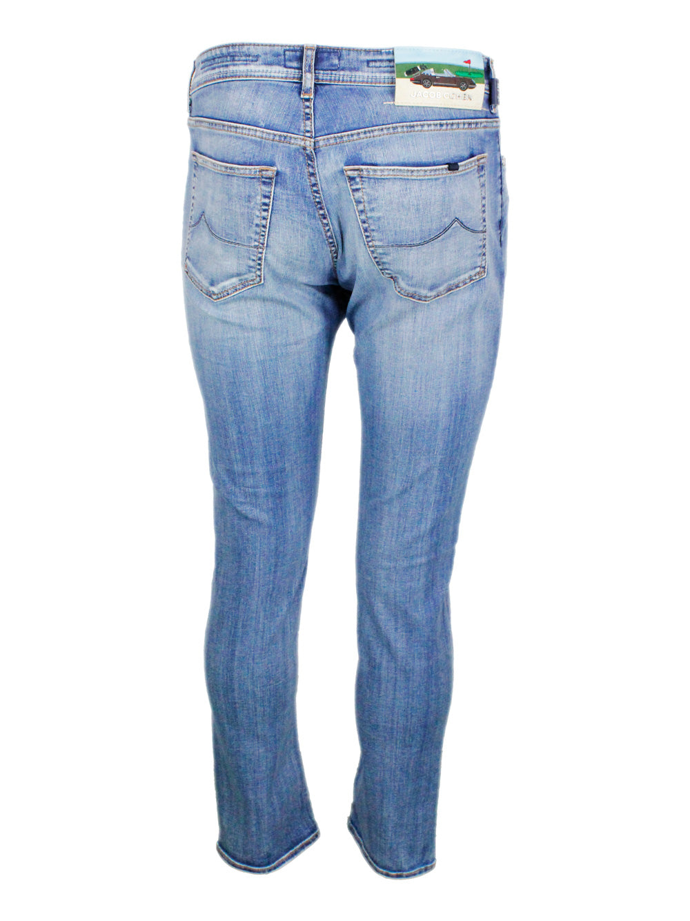 Jacob Cohen Jeans Medium Denim Blu 92co 6ea 2ea