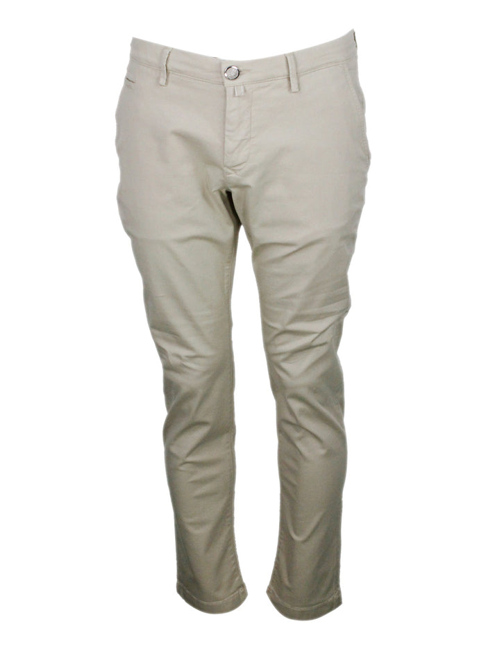 Jacob Cohen Trousers Beige 55co 42ly 3ea
