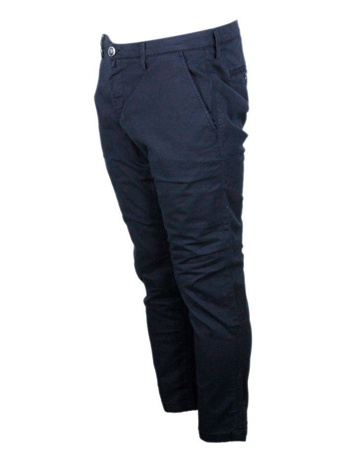 Jacob Cohen Trousers Blue 55co 42ly 3ea