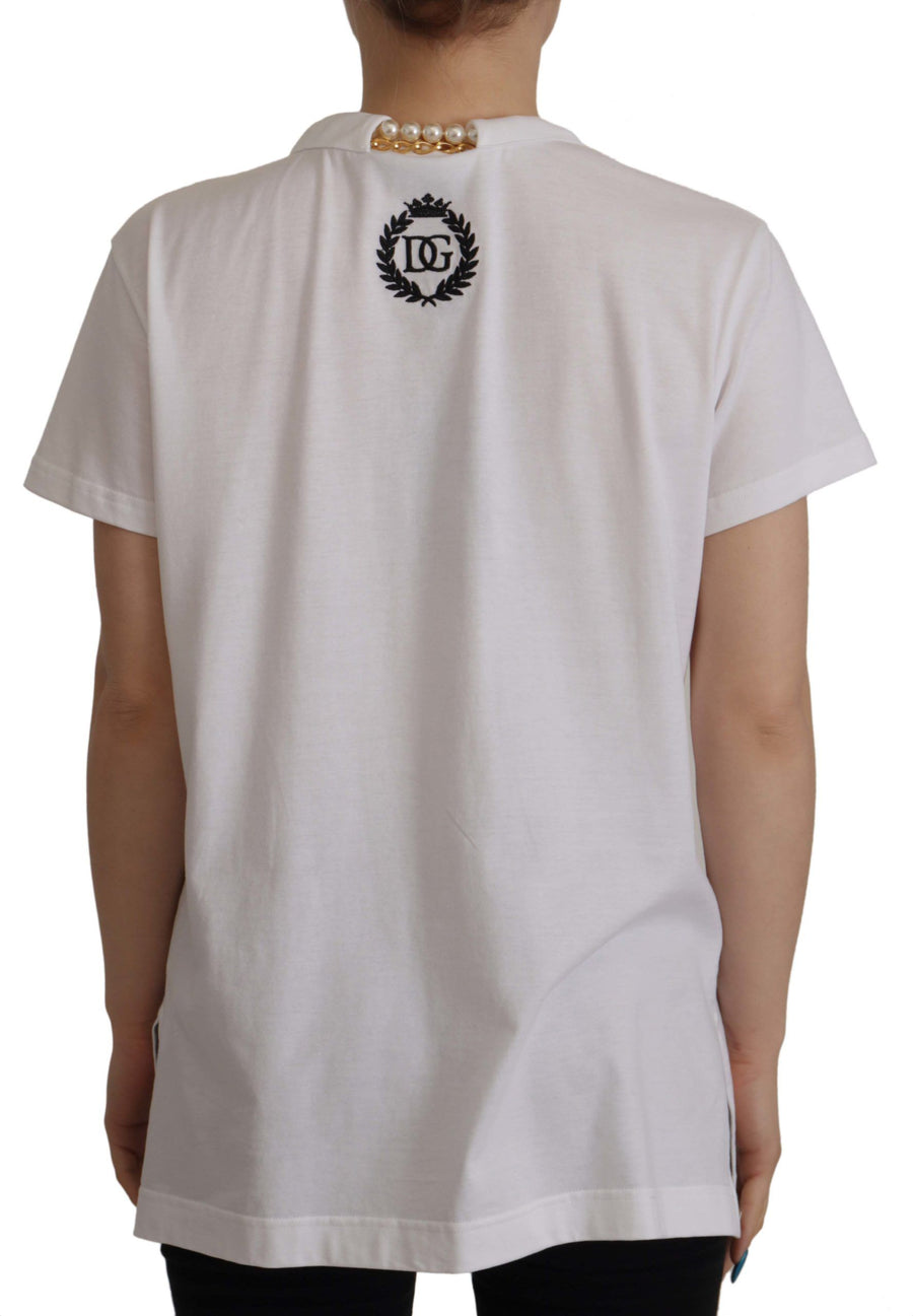 Dolce & Gabbana 100% Cotton t-shirt in white