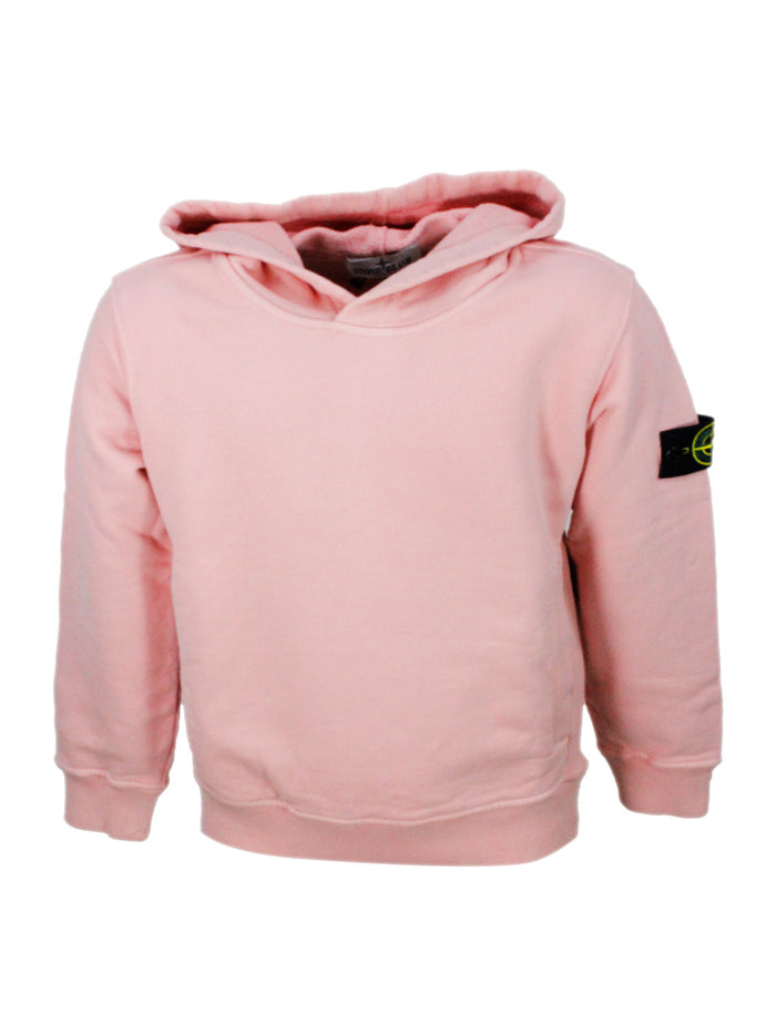 Stone Island Sweaters Pink 100co
