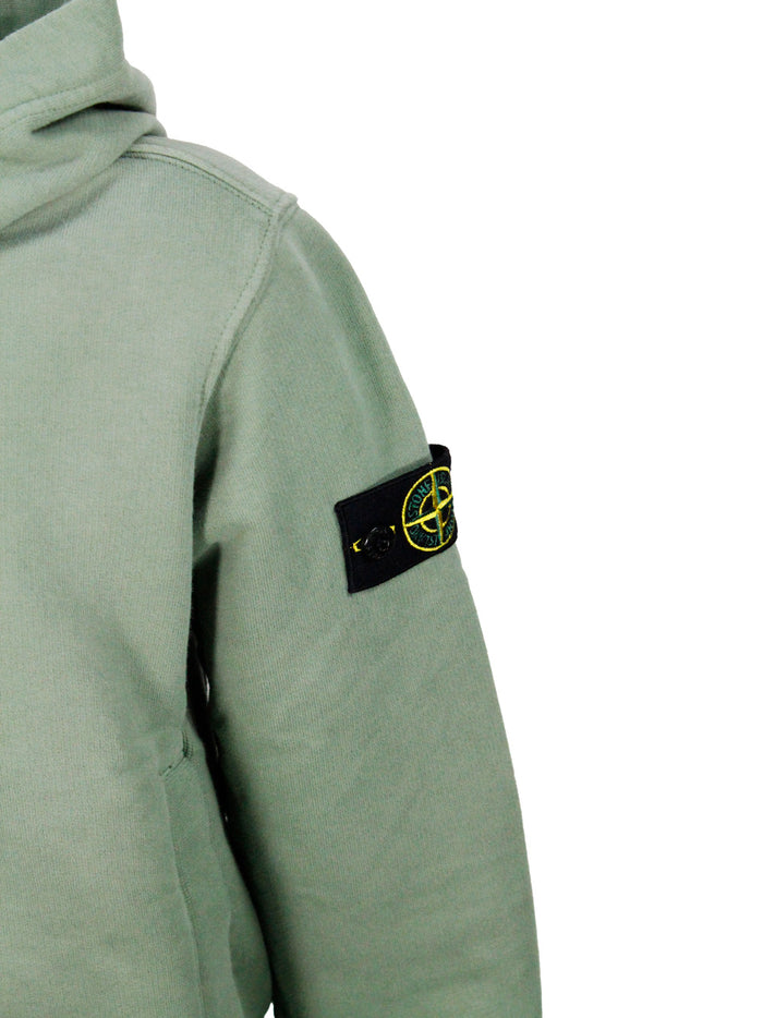 Stone Island Sweaters Verde Sage 100co