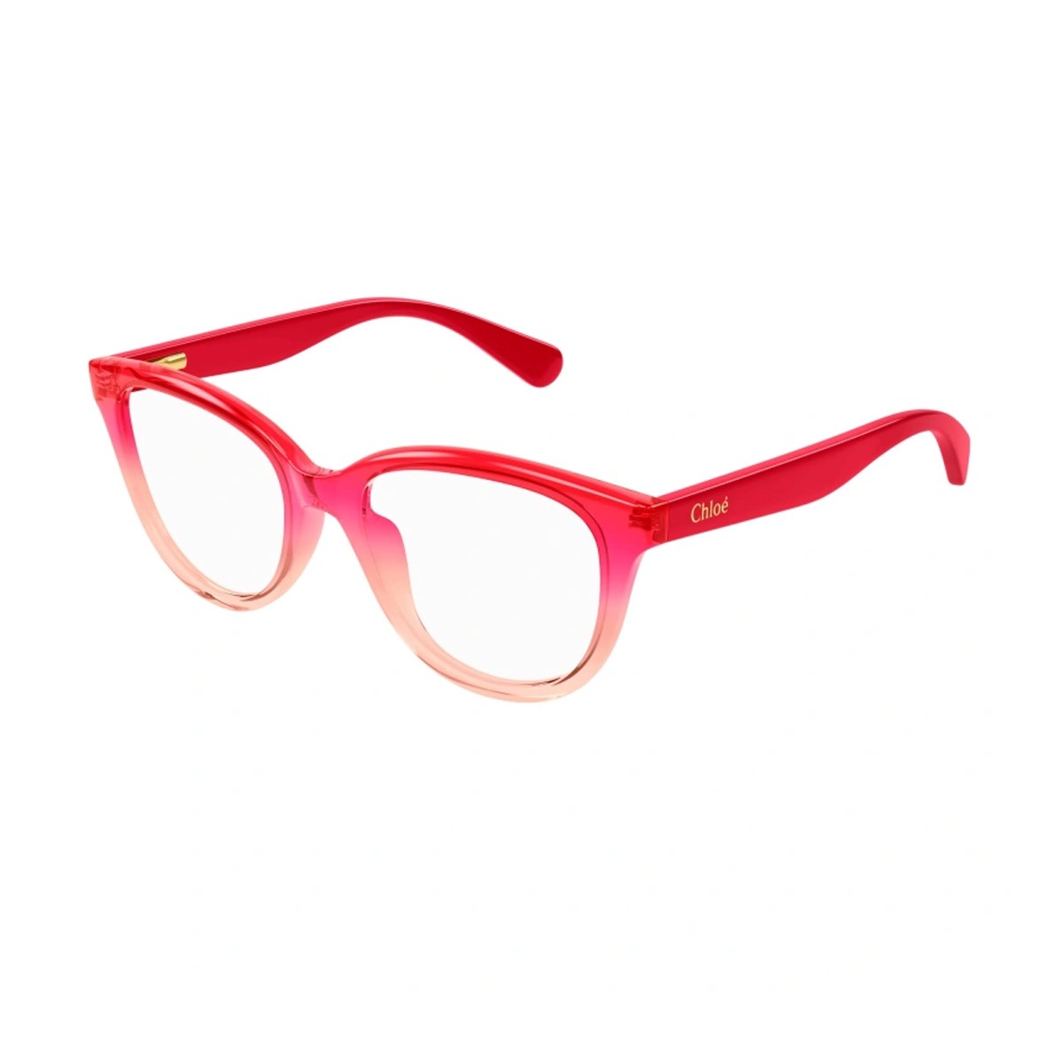 Chloé Cc0021o Linea Junior Red Acetato Optical Frames