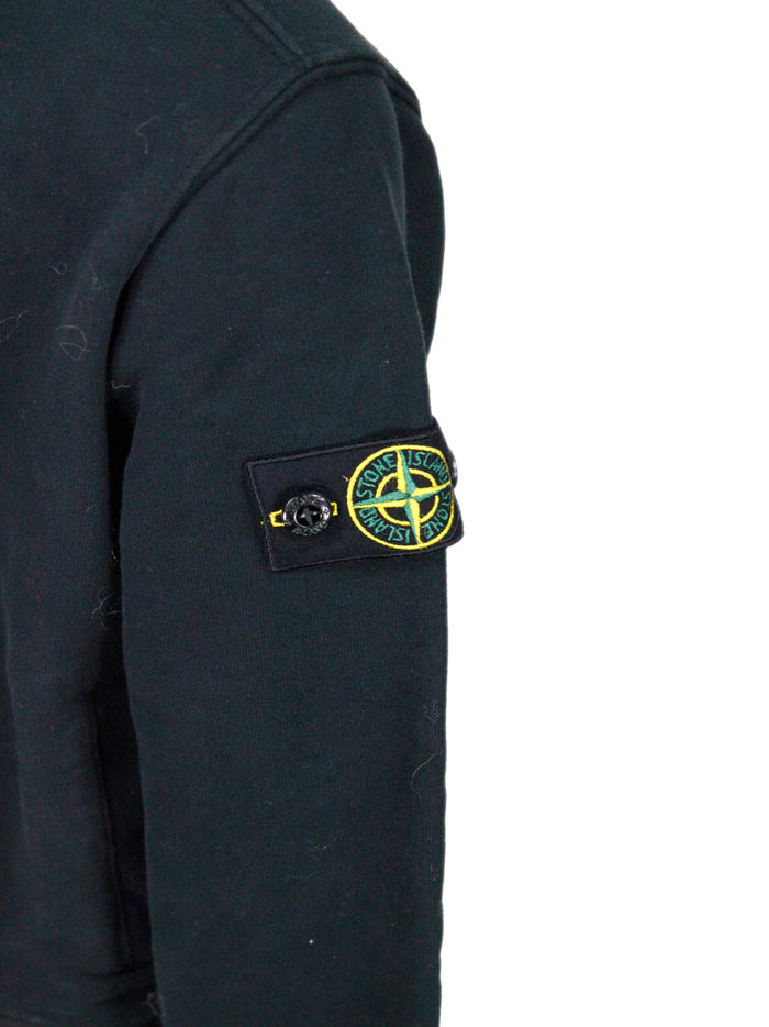 Stone Island Sweaters Black 100co