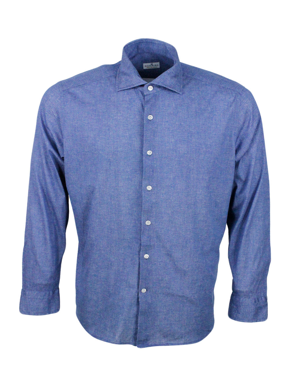 Sonrisa Shirts Blu 100co