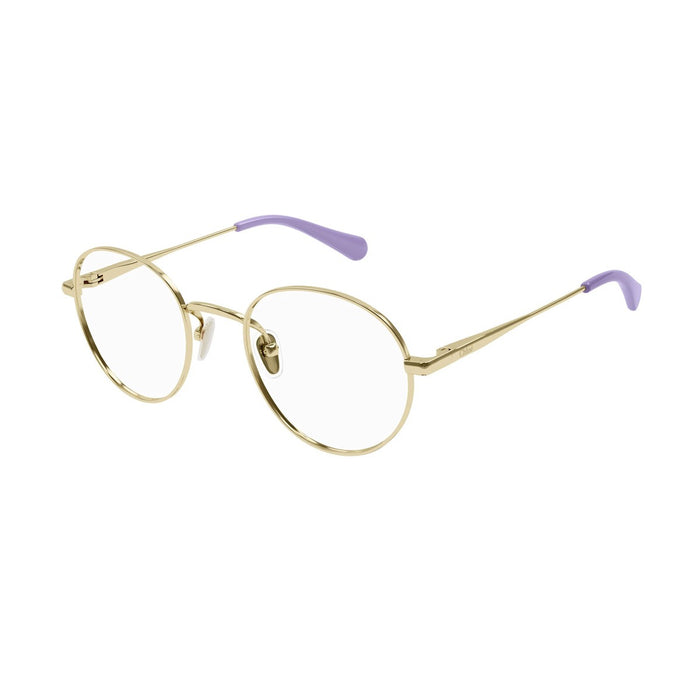 Chloé Cc0024o Linea Junior Gold Metallo Optical Frames