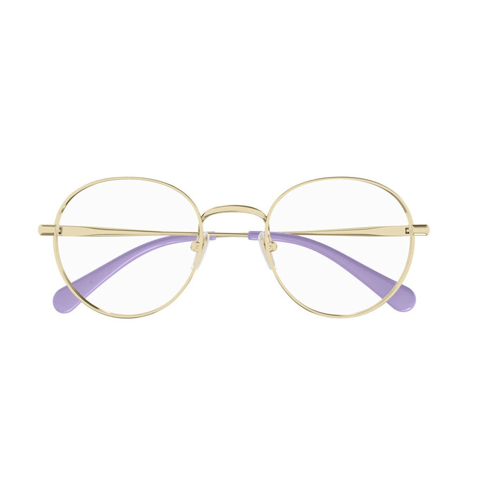 Chloé Cc0024o Linea Junior Gold Metallo Optical Frames