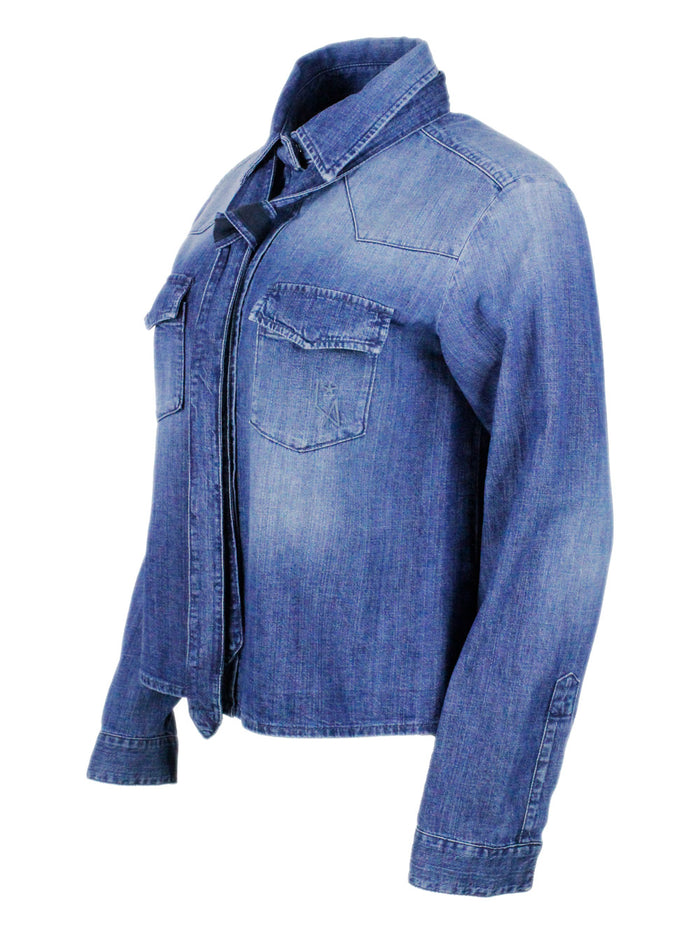 Lorena Antoniazzi Shirts Denim 98co 2ea