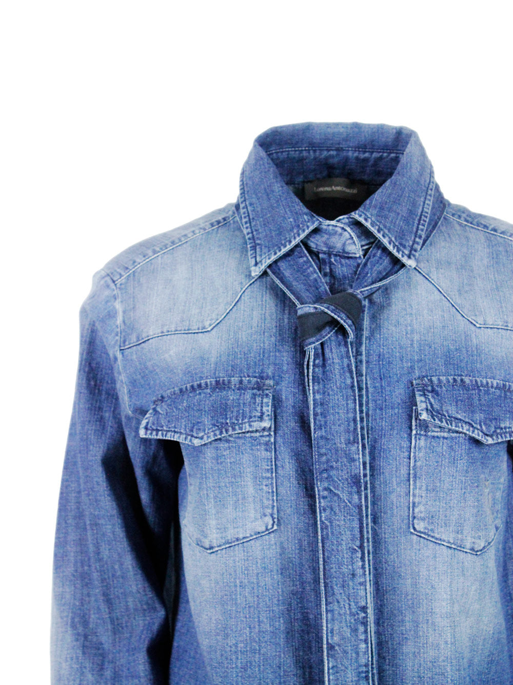 Lorena Antoniazzi Shirts Denim 98co 2ea