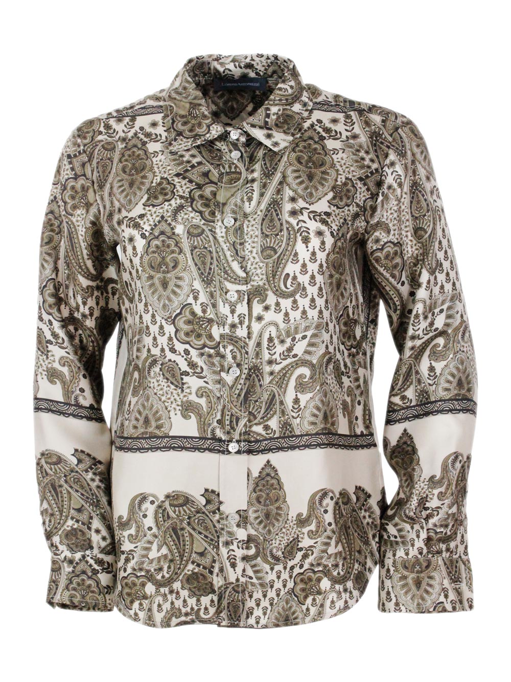 Lorena Antoniazzi Shirts Brown 100se