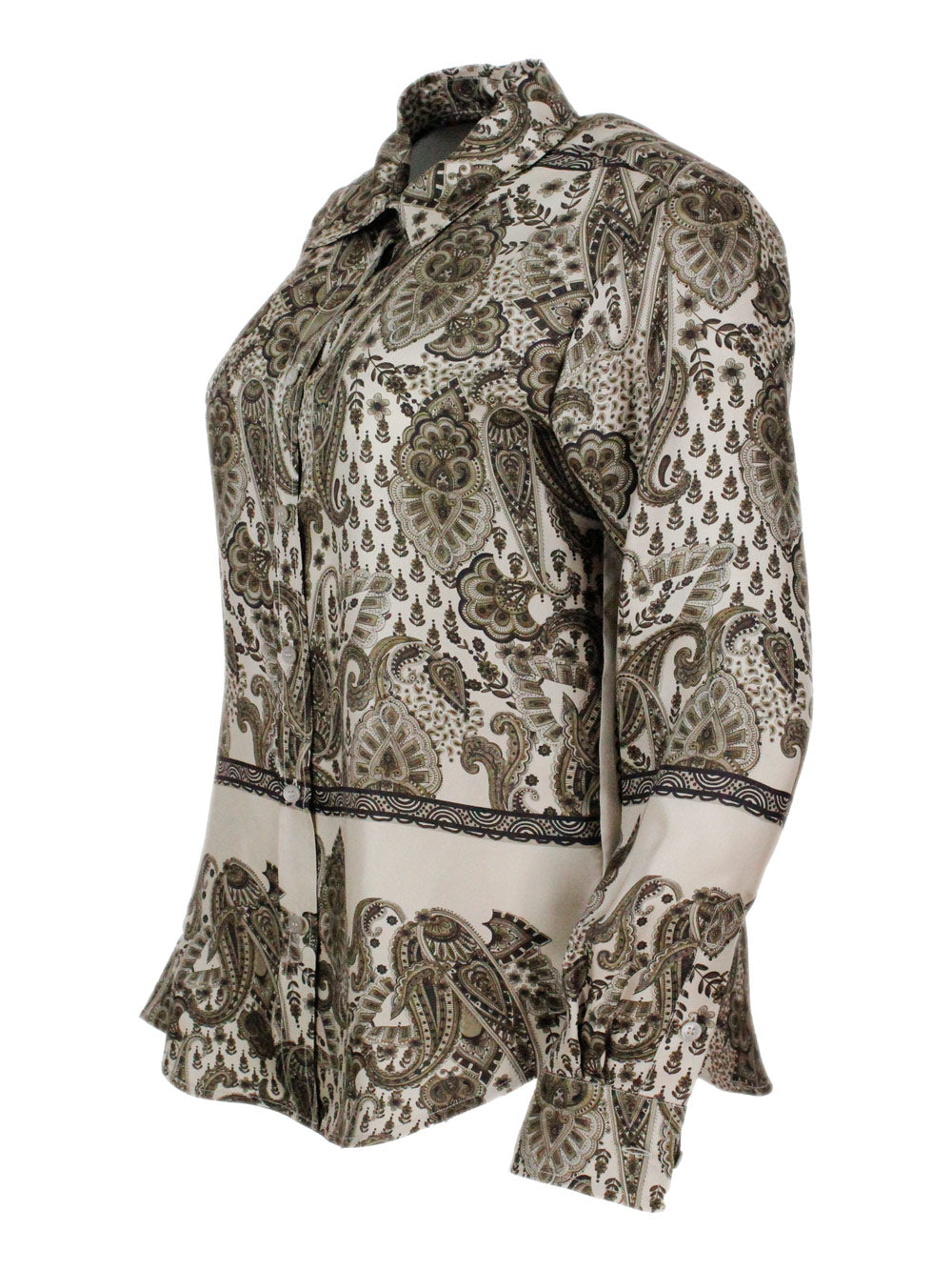 Lorena Antoniazzi Shirts Brown 100se