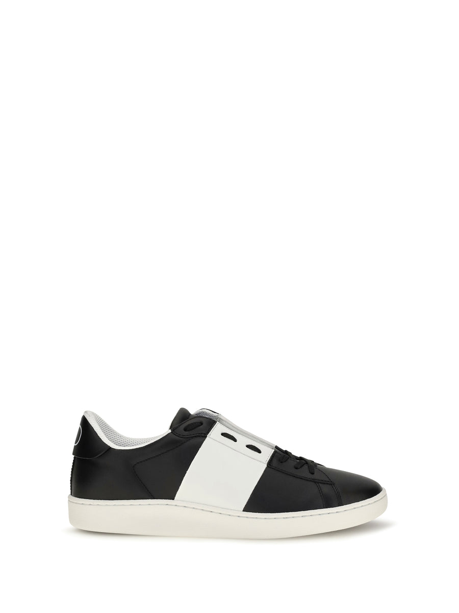 Open Sneakers Nero-bianco/bianco/bianco