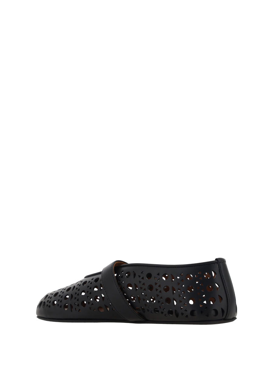 Leather Ballerinas Black Ballerina Shoes