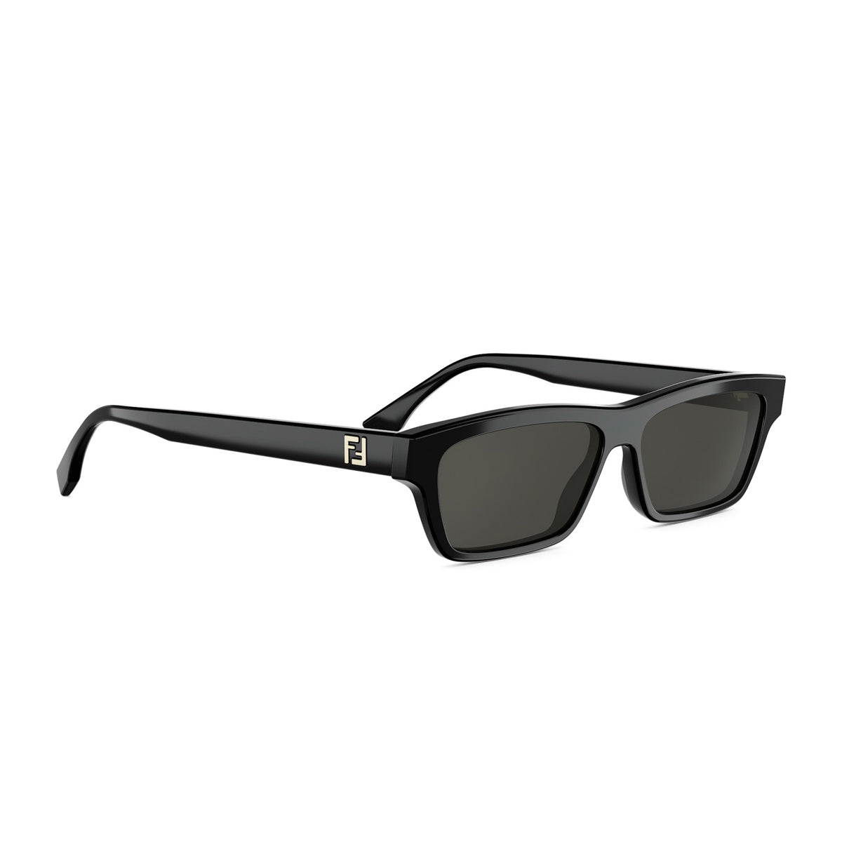 Fendi FE40199I FF Squared 01A Nero Acetate Occhiali Da Sole