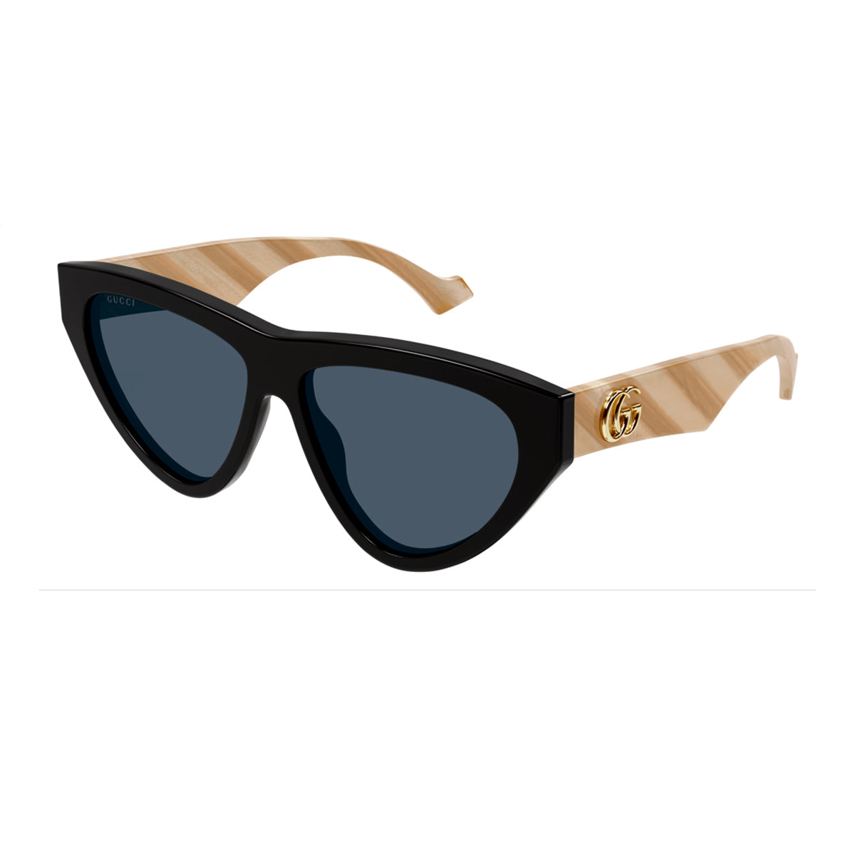 GG1333S 004 Nero Celluloid Occhiali Sole