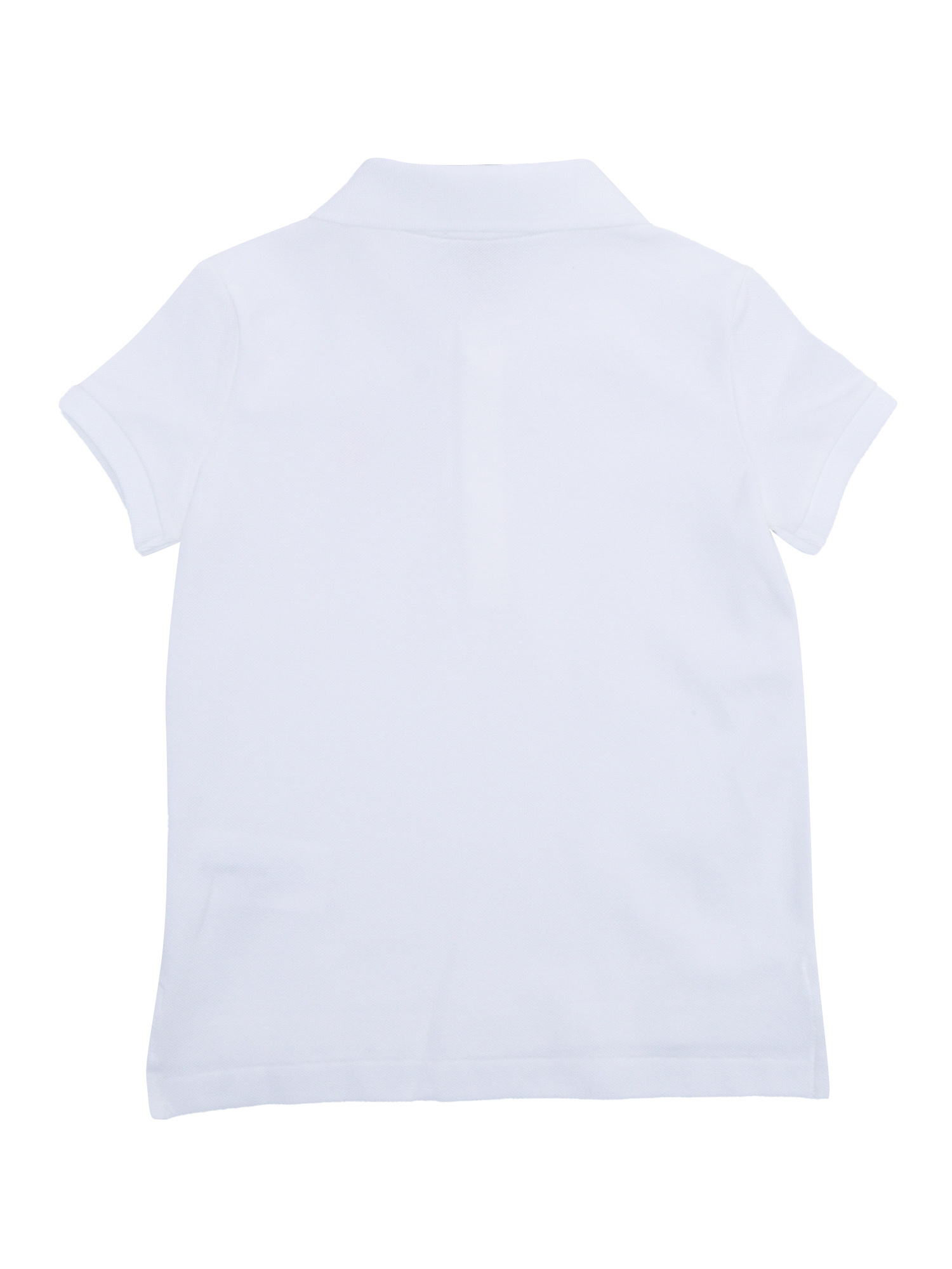 SS POLO SHIR-TOPS-KNIT White Cotton Elastane Short Sleeves