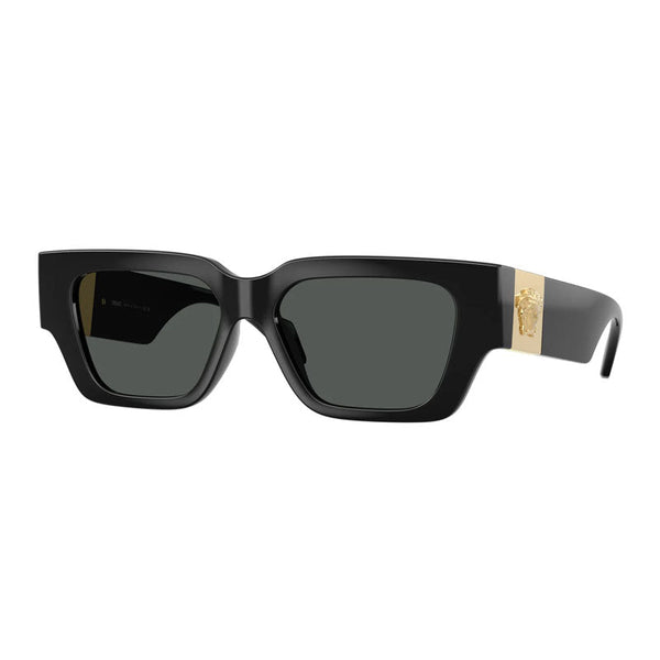 Versace Acetate frame sunglasses in black