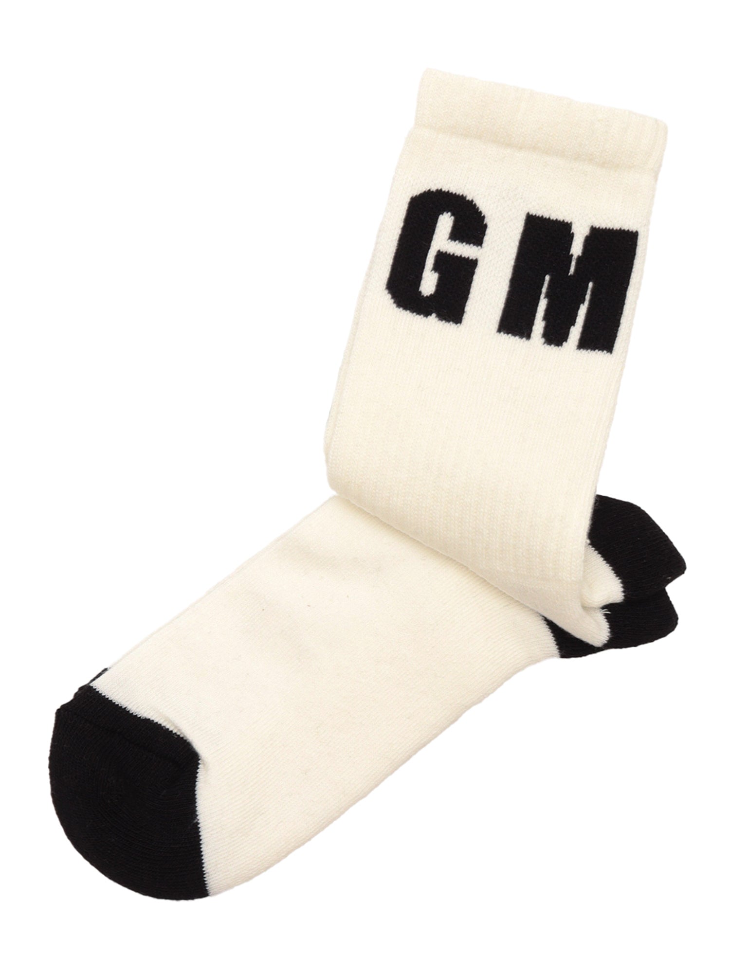 Socks Unisex Crema-Cream White 90 Cotton Nylon Elastane