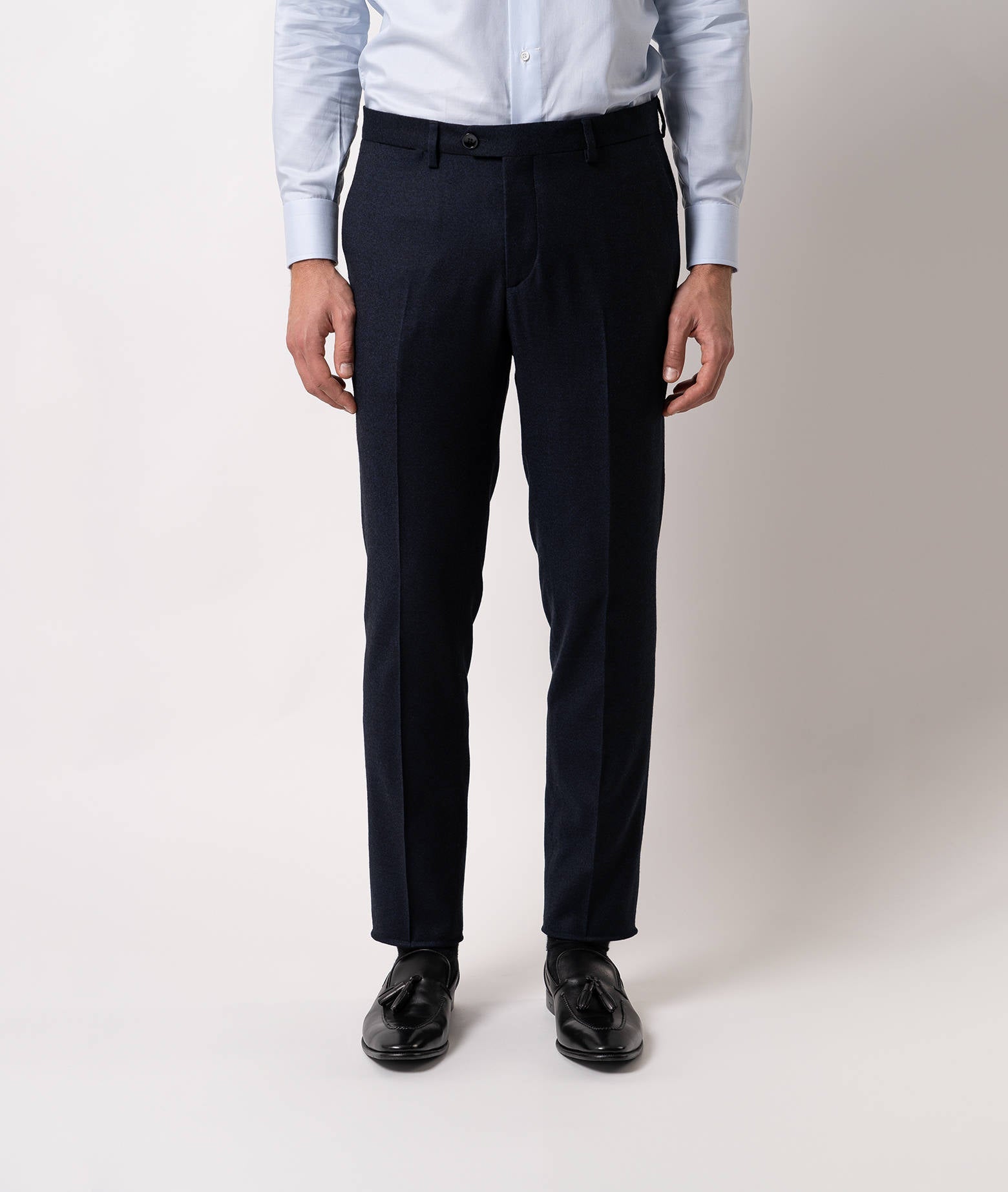 Wool Trousers Courchevel Navy Sportswear