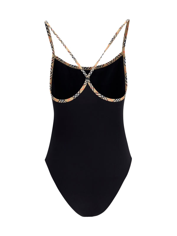 One-Piece Swimsuit Black General Swimwear