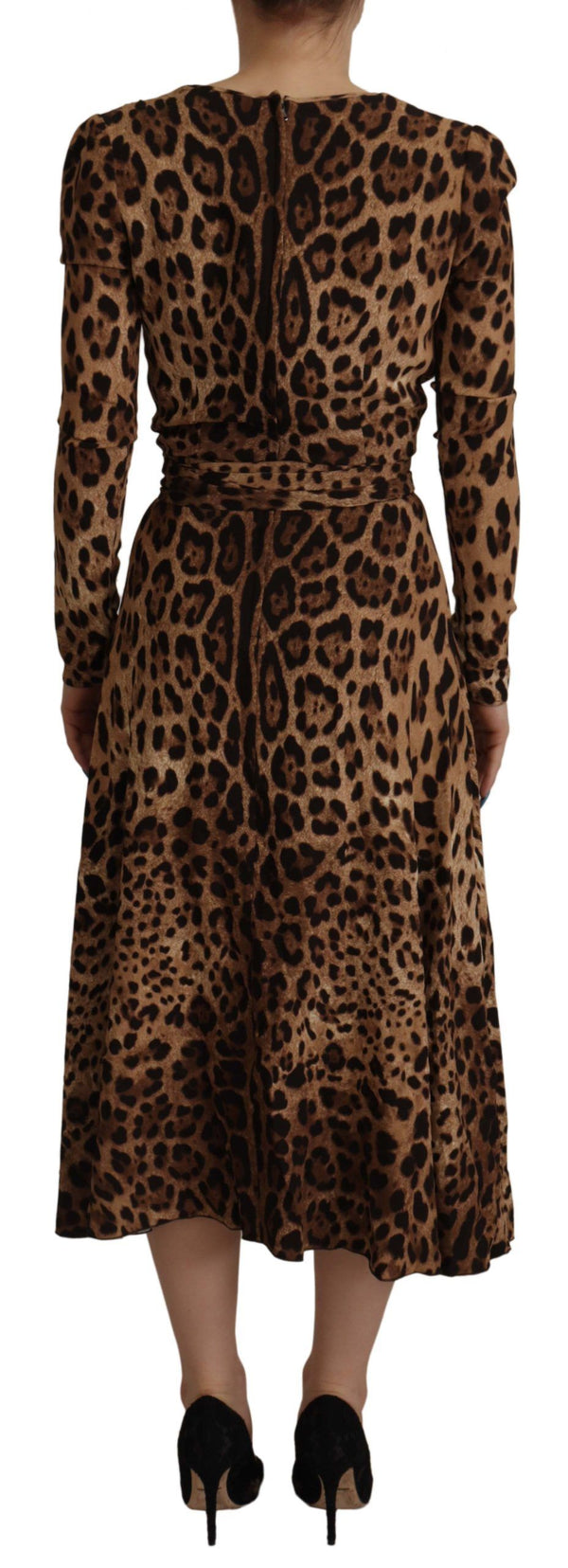 Dolce & Gabbana 95% Viscose dress in brown