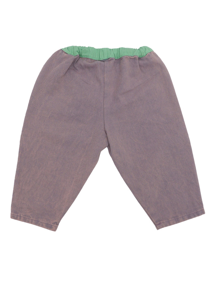 Color block woven pants Multicolor Cotton Recycled Trackpants