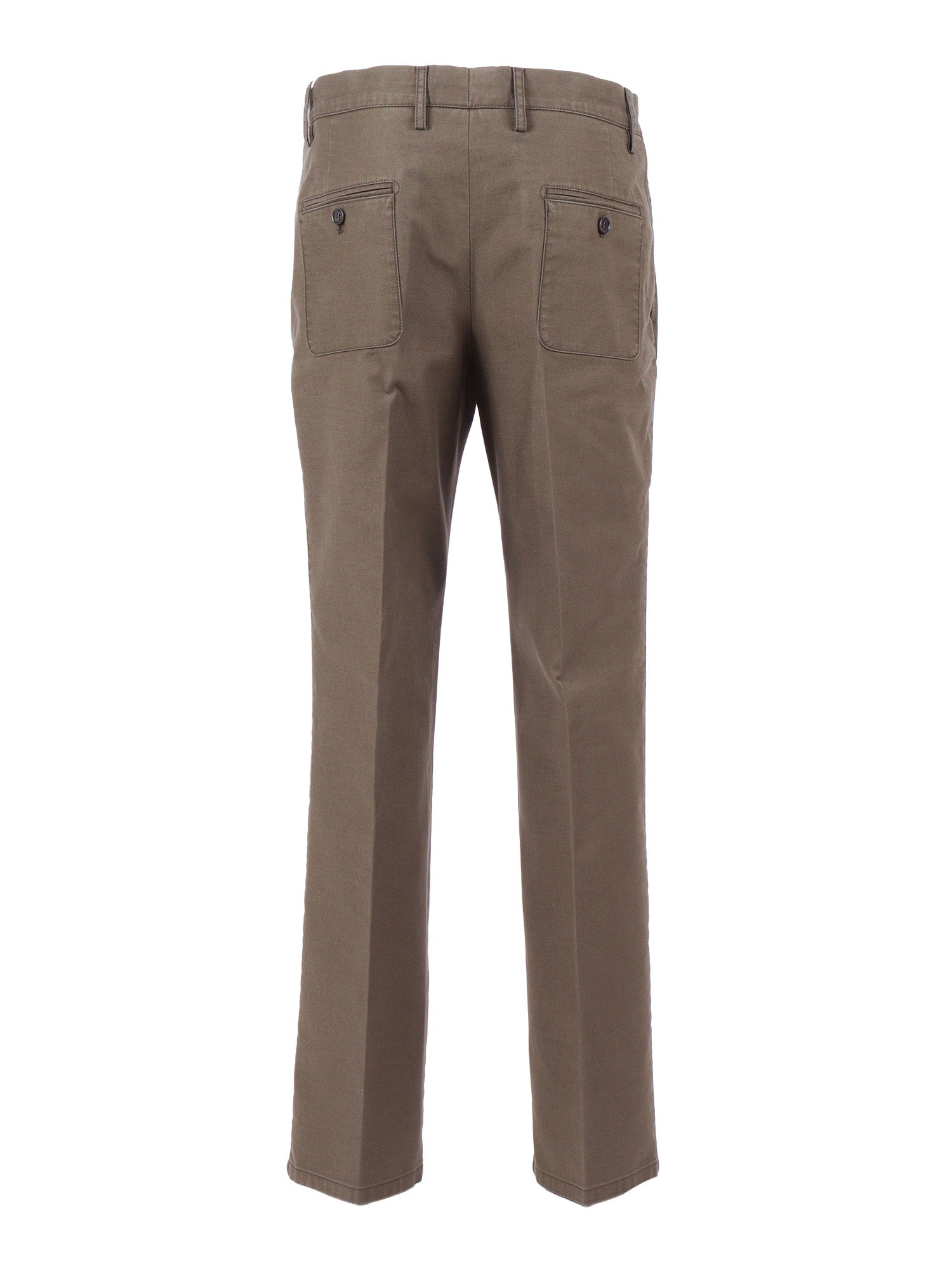 Woman Pants Green Cotton