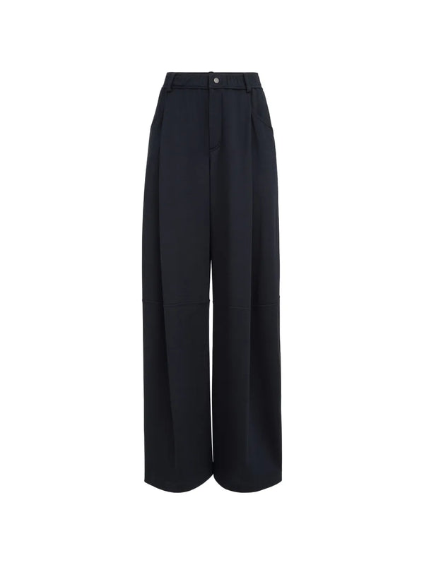 Brunello Cucinelli Cotton 67% trousers in black