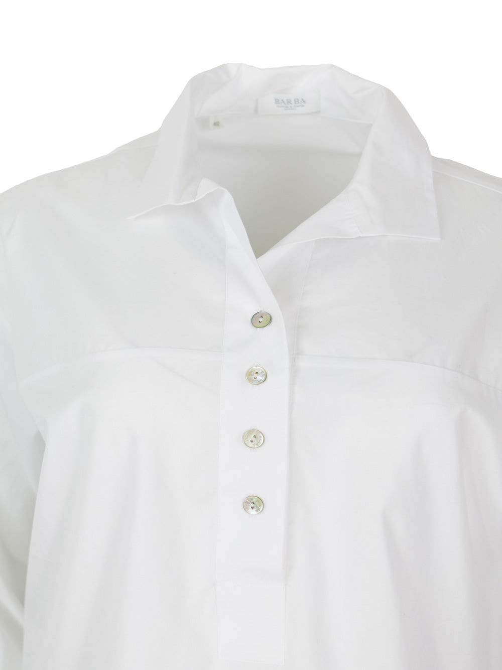 Barba Napoli Shirts White 100co