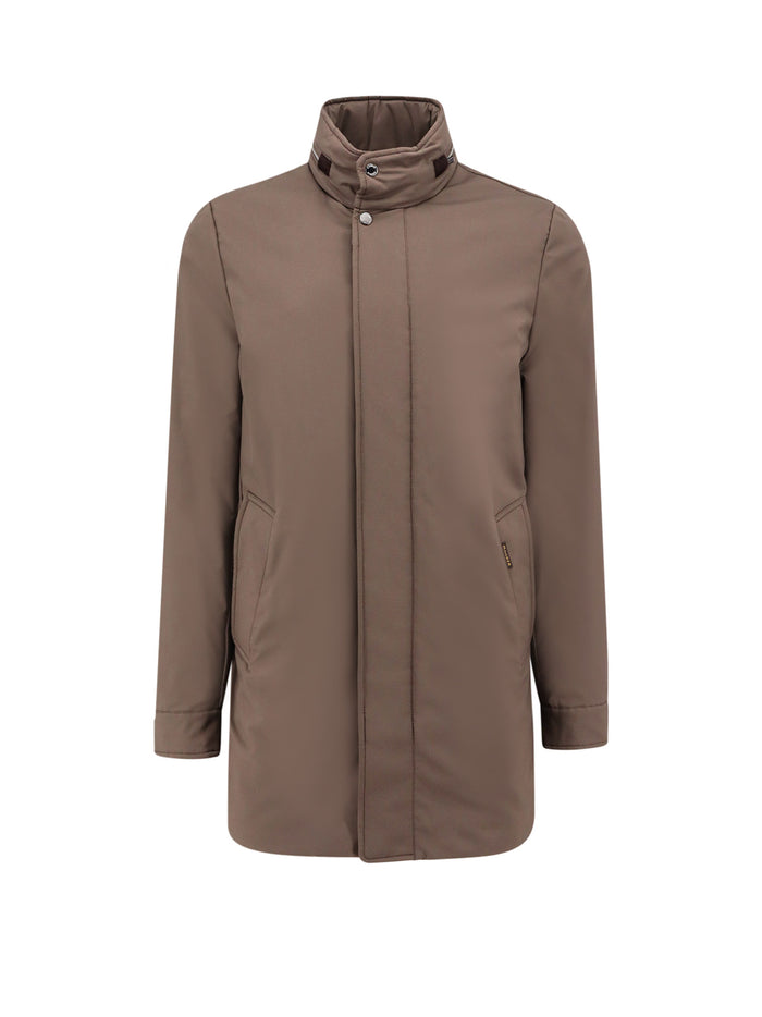 Moorer Jackets Brown Poliestere