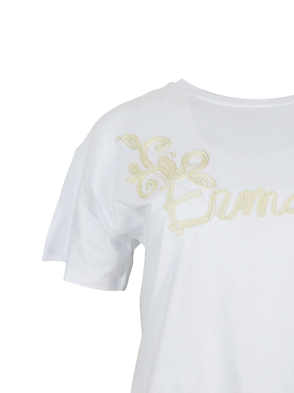 Ermanno Firenze T-Shirts And Polos White 100co