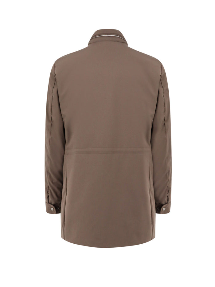 Moorer Jackets Brown Poliestere